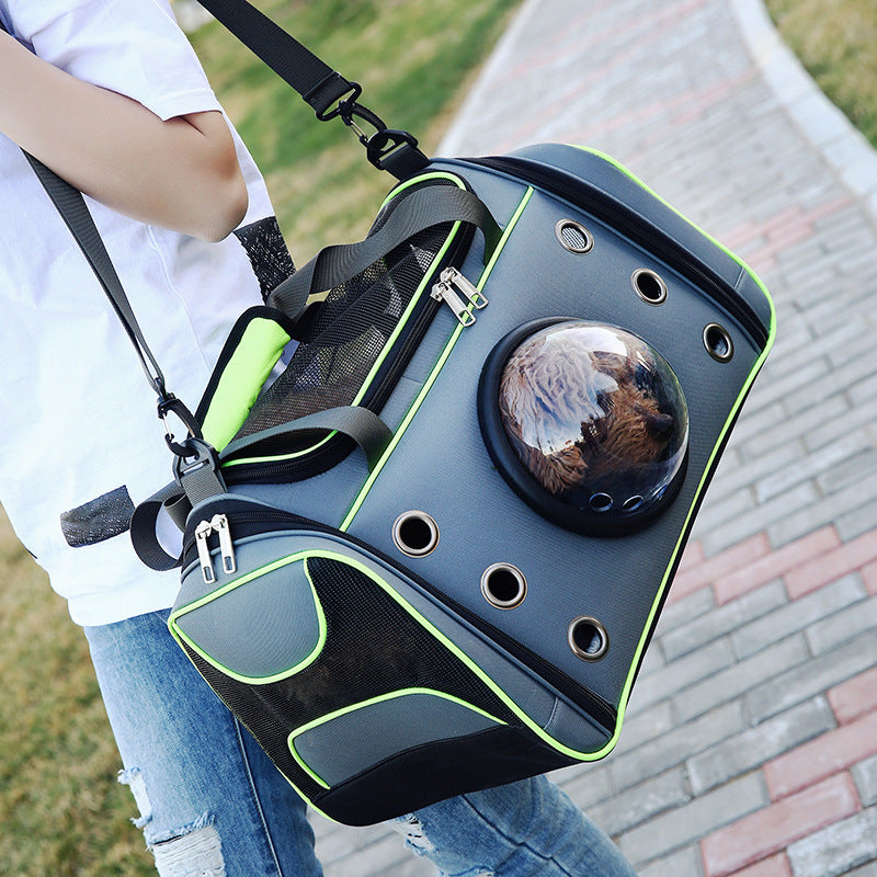 Pet Portable Diaper Backpack Travel Carrier Bag