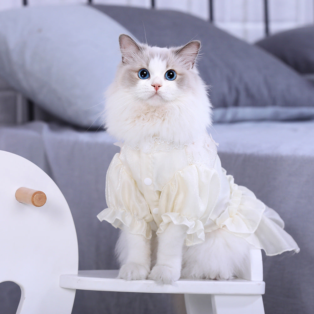 Pet Thin Anti Shedding Kitten Clothing Apparel