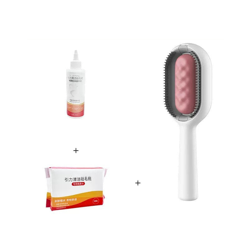 Pet Grooming Dematting Brush Hair Removal Cleaning Tool