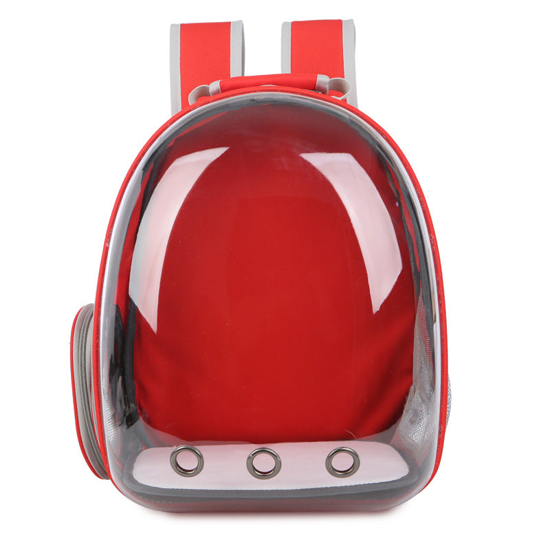 Transparent Space Pet Backpack Portable Carrier Bag