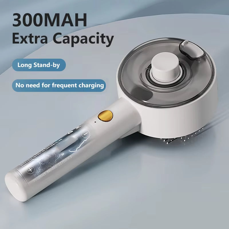 3 In 1 Electric Steam Pet Grooming Massage Brush Tool