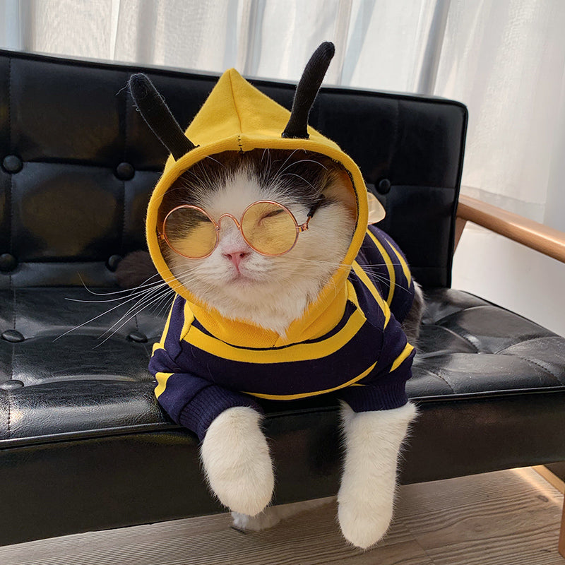 Winter Warm Plush Pet Hoodie Jacket Cute Costume Coat