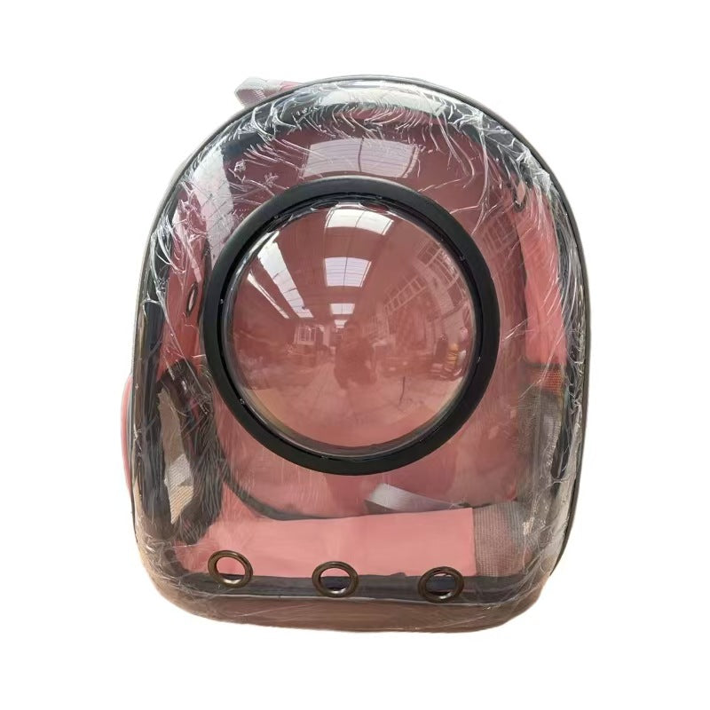 Pet Transparent Skylight Breathable Large Capacity Backpack Carrier